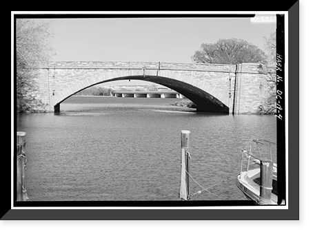 Boundary Channel Bridge, Spanning Boundary Channel, Washington, District of Columbia, DC - 4, Vintage Wall Art