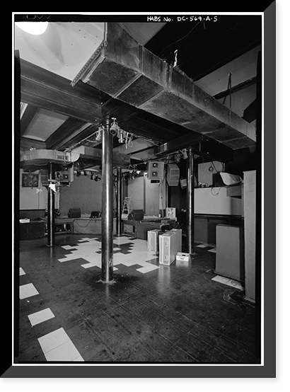 Historic Framed Print, Atlantic Building, 930 F Street, Northwest, Washington, District of Columbia, DC - 5,  17-7/8" x 21-7/8"