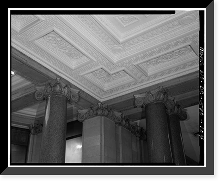 City Post Office, 2 Massachusetts Avenue, Northwest, Washington, District of Columbia, DC - 104, Antique Poster