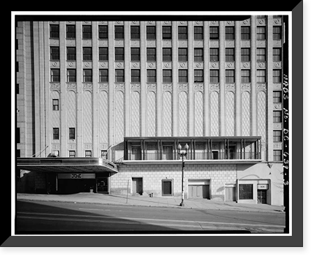 Historic Framed Print, Earle Theatre, Thirteenth & E Streets, Northwest, Washington, District of Columbia, DC - 3,  17-7/8" x 21-7/8"