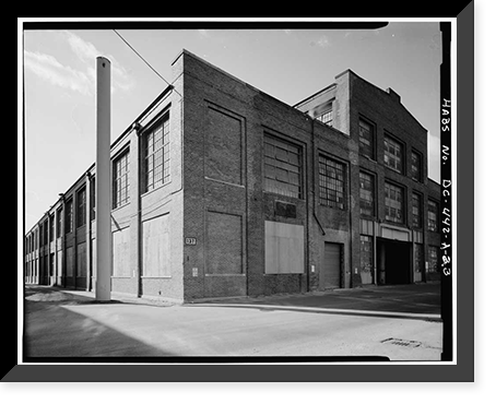 Navy Yard, General Foundry, Navy Yard Annex, Washington, District of Columbia, DC - 23, Antique Poster