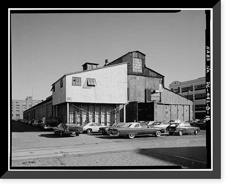 Navy Yard, Boilermakers Shop, Navy Yard Annex, Washington, District of Columbia, DC - 18, Historic Print