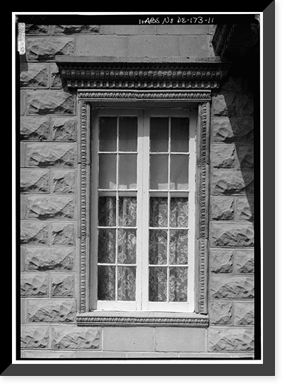 Vogl House, State Road 277, Harrington vicinity, Kent County, DE - 11, Historic Print