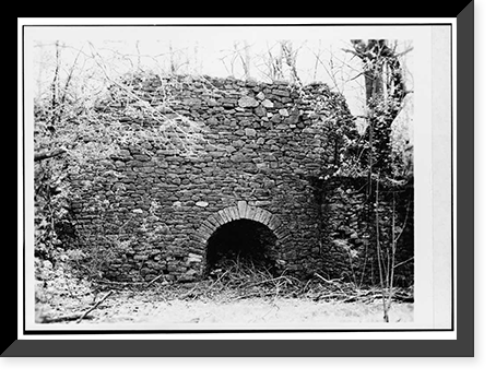 Limekiln, West side of Pike Creek Road, South of Paper Mill, Newark vicinity, New Castle County, DE, Vintage Poster