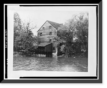 Noxontown Mill, Noxontown Road (County Road 38), Middletown vicinity, New Castle County, DE - 24, Historic Reproduction