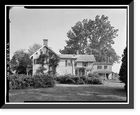 Greenlawn, Main House, Route 896 (North Broad Street), 0.6 mile north of, Middletown vicinity, New Castle County, DE - 2, Antique Wall Art