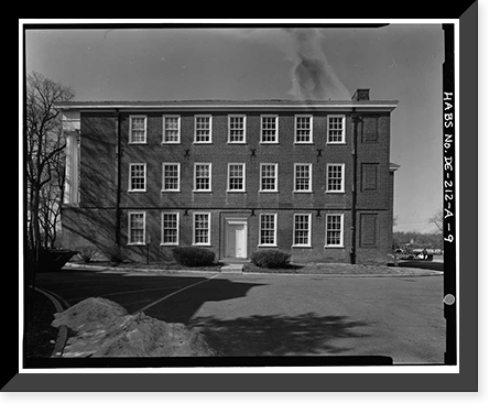 Old College Historic District, Old College, West Main Street at South College, Newark, New Castle County, DE - 9, Historic Print
