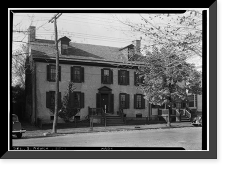 James Booth House & Office, 216 Delaware Street, New Castle, New Castle County, DE, Vintage Print
