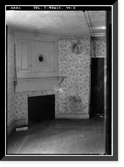 William Penn House, 206 Delaware Street, New Castle, New Castle County, DE - 3, Vintage Wall Art