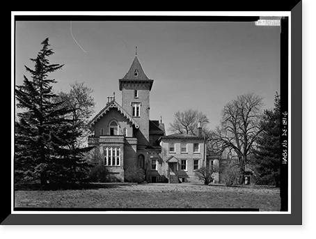 Lesley-Travers Mansion, 112 West Sixth Street, New Castle, New Castle County, DE - 6, Historic Print
