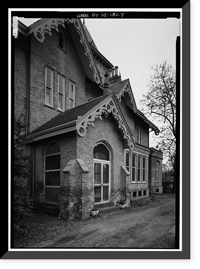 Lesley-Travers Mansion, 112 West Sixth Street, New Castle, New Castle County, DE - 7, Vintage Print
