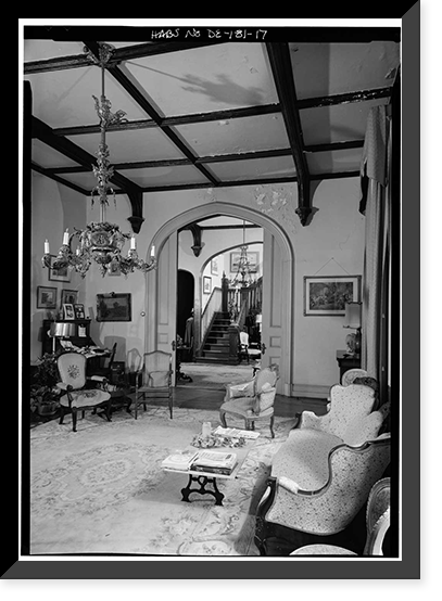 Lesley-Travers Mansion, 112 West Sixth Street, New Castle, New Castle County, DE - 17, Vintage Poster