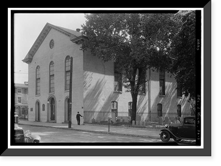 Asbury Methodist Episcopal Church, Third & Walnut Streets, Wilmington, New Castle County, DE Classic, Antique Poster