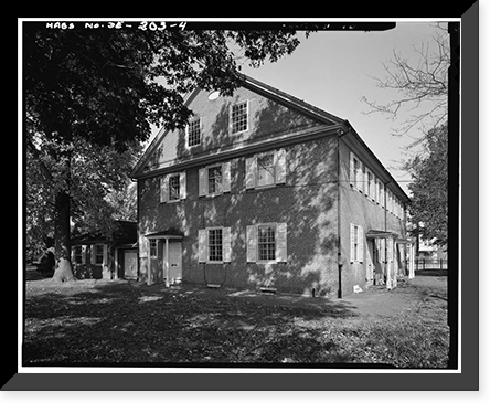 Wilmington Friends Meetinghouse, Fourth & West Streets, Wilmington, New Castle County, DE - 4, Vintage Poster