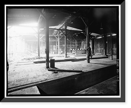 Wilmington & Northern Railroad, Repair Shop, Beech Street, Wilmington, New Castle County, DE - 3, Antique Poster