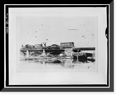 Wilmington & Northern Railroad, Repair Shop, Beech Street, Wilmington, New Castle County, DE - 6, Vintage Poster