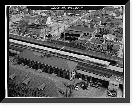 Northeast Railroad Corridor, Amtrak Route between Maryland/Delaware & Delaware/, Wilmington, New Castle County, DE - 9 Classic, Historic Reproduction