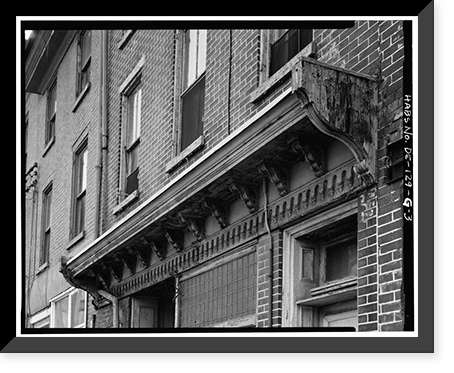 King Street, 200 Block, 216 King Street (Commercial Building), Wilmington, New Castle County, DE - 3, Antique Wall Art