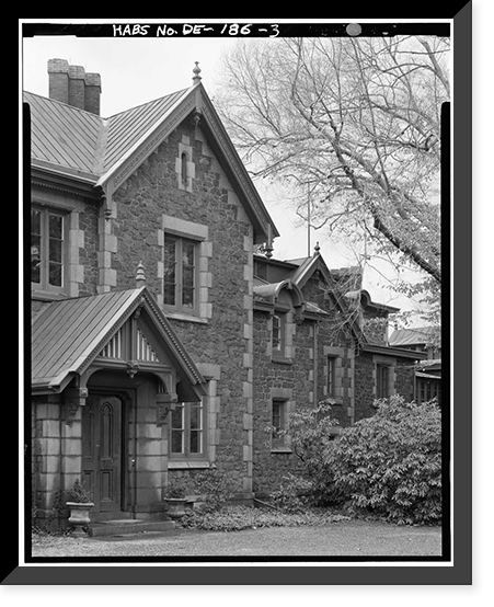 Rockwood, 610 Shipley Road, Wilmington vicinity, New Castle County, DE - 3, Vintage Print