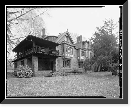 Rockwood, 610 Shipley Road, Wilmington vicinity, New Castle County, DE - 6 Classic, Antique Poster