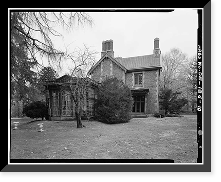 Rockwood, 610 Shipley Road, Wilmington vicinity, New Castle County, DE - 10, Historic Reproduction