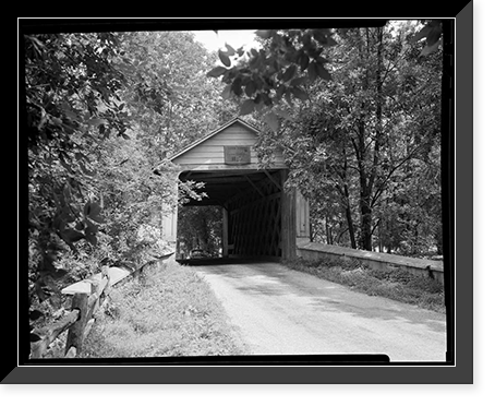 Vintage Building Photo - Ashland, Delaware - Covered Bridge (2)