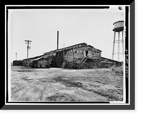 Houston-White Company Mill & Basket Factory, Main Street & Railroad Avenue, Millsboro, Sussex County, DE - 4, Historic Reproduction