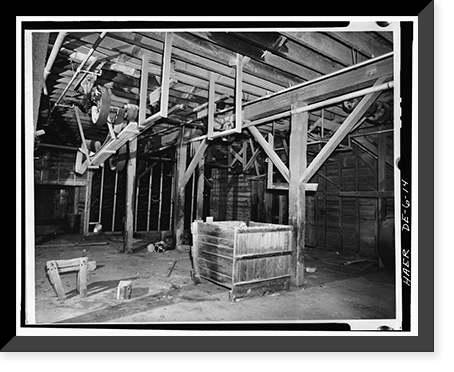Houston-White Company Mill & Basket Factory, Main Street & Railroad Avenue, Millsboro, Sussex County, DE - 14, Historic Print