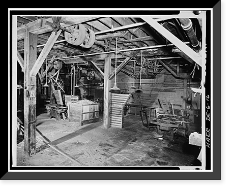 Houston-White Company Mill & Basket Factory, Main Street & Railroad Avenue, Millsboro, Sussex County, DE - 16 Classic, Vintage Print