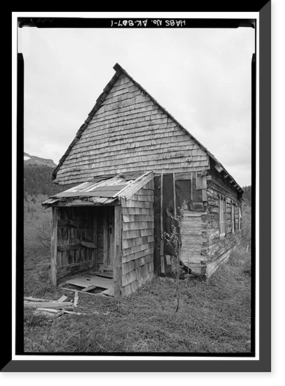 St. Nicholas Russian Orthodox Church, Pedro Bay, Lake & Peninsula Borough, AK, Vintage Print