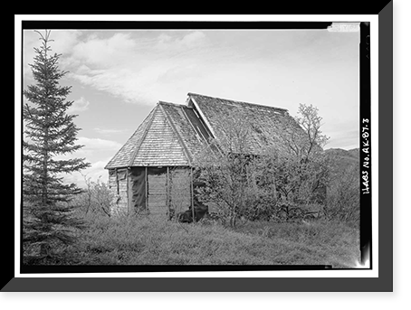 St. Nicholas Russian Orthodox Church, Pedro Bay, Lake & Peninsula Borough, AK - 3 Classic, Antique Poster