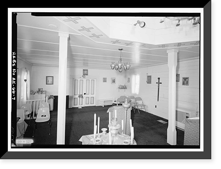 St. Nicholas Russian Orthodox Church, Seldovia, Kenai Peninsula Borough, AK - 7, Vintage Print