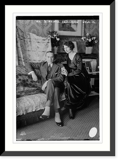 Vix & Prince Narischkin - 2, Vintage Poster