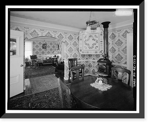 Historic Framed Print, Wickersham House, Alaskaland, Fairbanks, Fairbanks North Star Borough, AK - 3,  17-7/8" x 21-7/8"
