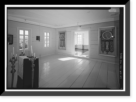 Russian Bishop's House, Lincoln & Monastery Streets, Sitka, Sitka Borough, AK - 25, Historic Print