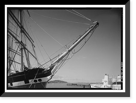 Ship BALCLUTHA, 2905 Hyde Street Pier, San Francisco, San Francisco County, CA - 6 Classic, Historic Print