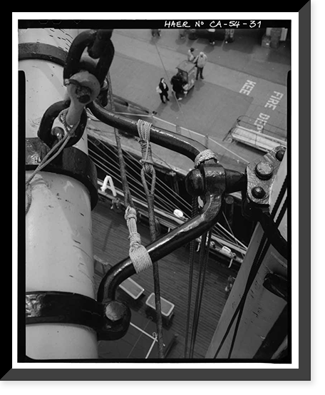Ship BALCLUTHA, 2905 Hyde Street Pier, San Francisco, San Francisco County, CA - 31 Classic, Vintage Poster