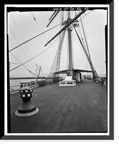 Ship BALCLUTHA, 2905 Hyde Street Pier, San Francisco, San Francisco County, CA - 42, Antique Wall Art