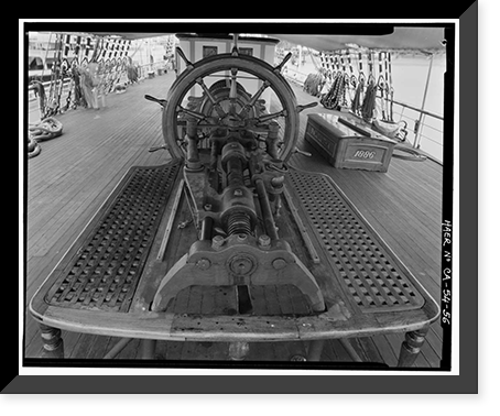 Ship BALCLUTHA, 2905 Hyde Street Pier, San Francisco, San Francisco County, CA - 56, Antique Poster