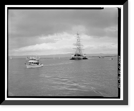 Ship BALCLUTHA, 2905 Hyde Street Pier, San Francisco, San Francisco County, CA - 105, Historic Reproduction