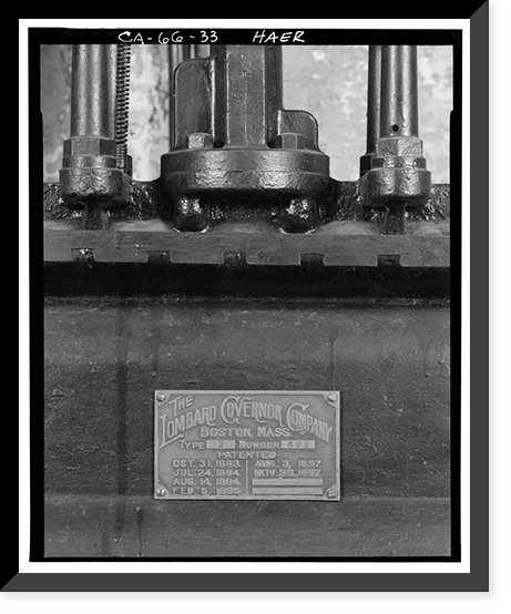 Folsom Powerhouse, Adjacent to American River, Folsom vicinity, Sacramento County, CA - 33, Vintage Wall Art