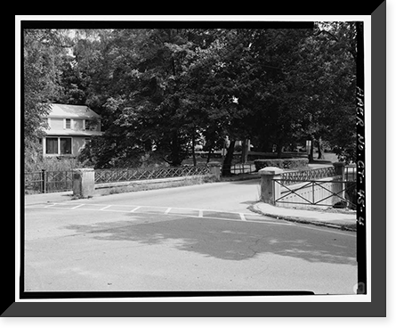 West Main Street Bridge, Spanning Wepawaug River, Milford, New Haven County, CT - 4, Historic Print