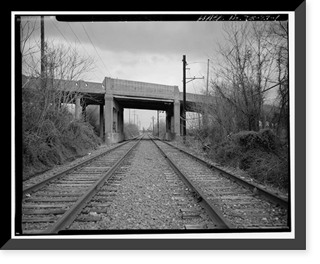 Heald Street Bridge, Spanning Conrail Railroad on South Heald Street (U, Wilmington vicinity, New Castle County, DE Classic, Historic Reproduction