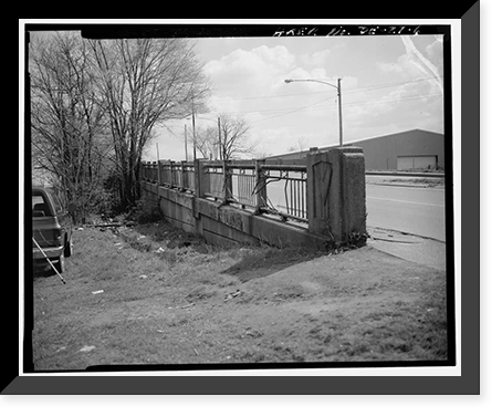 Heald Street Bridge, Spanning Conrail Railroad on South Heald Street (U, Wilmington vicinity, New Castle County, DE - 6, Antique Poster