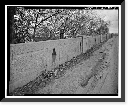 Heald Street Bridge, Spanning Conrail Railroad on South Heald Street (U, Wilmington vicinity, New Castle County, DE - 8 Classic, Vintage Print