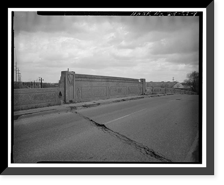 Heald Street Bridge, Spanning Conrail Railroad on South Heald Street (U, Wilmington vicinity, New Castle County, DE - 9, Historic Print