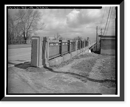 Heald Street Bridge, Spanning Conrail Railroad on South Heald Street (U, Wilmington vicinity, New Castle County, DE - 10, Antique Wall Art