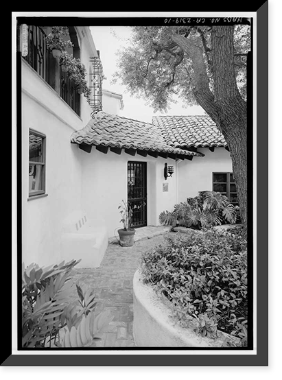 Stoltzfus-Humphries House, 6855 La Valle Plateada, Rancho Santa Fe, San Diego County, CA - 10, Vintage Poster