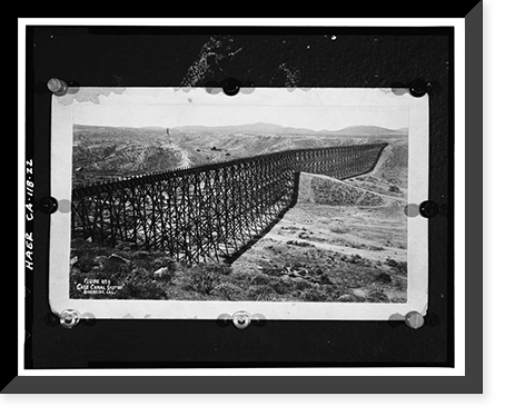 Historic Framed Print, California Citrus Heritage Recording Project, Riverside, Riverside County, CA - 22,  17-7/8" x 21-7/8"