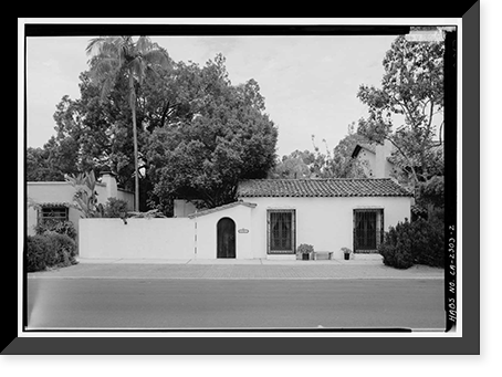 Glenn & Ida May Moore Rowhouse, 6126 Paseo Delicias, Rancho Santa Fe, San Diego County, CA - 2, Vintage Wall Art